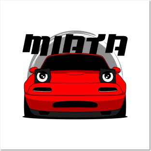 Angry miata Posters and Art